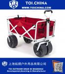 Sports Heavy Duty Collapsible Folding All Terrain Utility Wagon Beach Cart