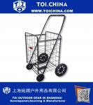 Folding Premium Shopping Grocery laundry Cart-With Free Bonus Black Cart Line