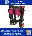 Folding Wagon for Kids, Beach, Foldable Canopy with Sun/Rain Shade