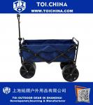 Sports Heavy Duty Collapsible Folding All Terrain Utility Wagon Beach Cart 