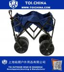 Sports Heavy Duty Collapsible Folding All Terrain Utility Wagon Beach Cart 