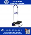 Trolley Dolly, Blue Shopping Grocery Foldable Cart