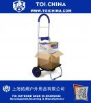 Trolley Dolly, Blue Shopping Grocery Foldable Cart