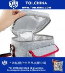 Double Decked Insulation Lunch Bag