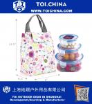 Lunch bag with insulated liner