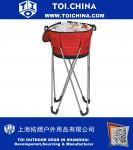 Collapsible Barrel Cooler with Stand