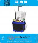 60 Can Collapsible Insulated Rolling Cooler Bag