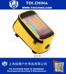 Bicycle Bike Frame Front Tube Bag for 4.2 inch Cell Phone
