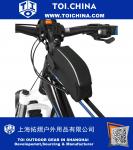 Верхняя сумка для велосипеда с клипсой с флип-топ-открытием