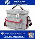 Double Decked Insulation Lunch Bag