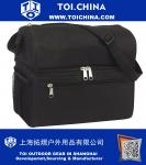 Dual Duty Insulated Lunch Cooler Bag