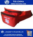 First aid bum bag with 3 compartments