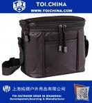 Изолированный 6-Pack Cooler Deluxe Pack Lunch Bag с переносным ремешком - пакет для льда