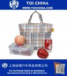Insulated Cooler Picnic Tote Style Lunch Bag Set