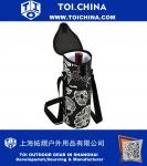 Insulated Wine Water Bottle Tote with Shoulder Strap