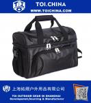 Large Soft Cooler Bag, Two Insulated Compartments, 840D Heavy-Duty Polyester and Removable Shoulder Strap