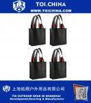 Многоразовые 2 бутылки вина Tote-4 Pack