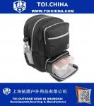 Transporter Rucksack mit herausnehmbarer Mahlzeit Prep Insulated Bag mit BPA Free Portion Control Mahlzeit Container, wiederverwendbare Ice Packs