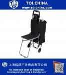 Trolley Bag with Folding Chair, Black