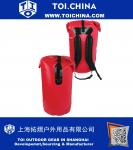 Capacidad de la mochila seca impermeable 70l